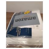 Bedsure Duvet Cover King Size - Soft Double Brushed Bedding Set for Kids & Adults, Zipper Closure, 3 Pieces, Includes 1 Duvet Cover (104\"x90\") & 2 Pillow Shams, NO Comforter, White - Retail: $26