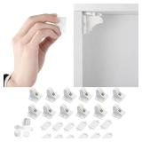 Vmaisi Adhesive Magnetic Cabinet Locks (12 Locks and 2 Keys) - Retail: $30
