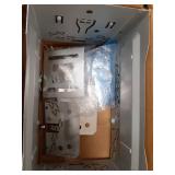 QLOUNI Double Din Installation Kit, Universal Double DIN Installation Cage Kit Slot Metal Car Stereo Radio Mounting Frame, Compatible for Passat/MK3/Jetta Panel Frame - Retail: $18