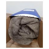 MIULEE Pack of 2 Decorative Throw Pillow Covers Soft Chenille Throw Pillows Solid Neutral Farmhouse Textured Cushion Covers for Couch Sofa Bedroom Living Room 18x18 Inch, Taupe Grey - Retail: $15