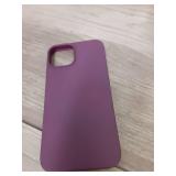 oakxco Silicone Case for iPhone 14/ iPhone 13 Case Magnetic, Compatible with Magsafe Wireless Charging, Slim Thin Soft Rubber Gel, Girly Cute Hard Shell Mag Safe Cover for Women, Burgundy Maroon - Ret