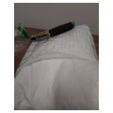 Wrap Around Dust Ruffle Bed Skirt - White - for Queen Size Beds w/ 14 Inch Drop - Easy Fit Elastic Strap - Adjustable Pleated Bedskirt w/Brushed Fabric, Wrinkle & Fade Free Women, Men, Kids & Teens - 