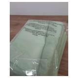 Ultimate Textile Cloth Napkins Bulk Set 17x17in Polyester Washable Square Dinner Napkins for Wedding Party Events Machine Washable Stain Resistant - Sage, 17\" X 17\" (Set of 24) - Retail: $321