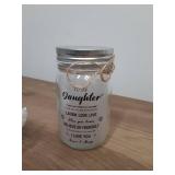 Christmas Gifts for Daughter, Starlight Mason Jar Night Light Birthday Gift for Daughterï¼ Home Decoration Night Anniversary Wedding Gifts Ideas