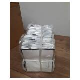 Yeaqee 50 Pcs Mini Metallic Gift Bags with Handles 4x4.75x2.25