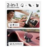 LISEN for MagSafe Car Mount [2026 Super Strong Magnets] Magnetic Phone Holder for Your Car [Vent&Dash] Magnet Cell Phone Holder Mount Cradle Car Accessories for Men Women fit iPhone 17-12 Series Kits 
