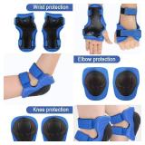 Adjustable Helmet for Ages 5-16 Kids Toddler Boys Girls Youth,Protective Gear with Elbow Knee Wrist Pads for Multi-Sports Skateboarding Bike Riding Scooter Inline skatings Longboard Roller Skate - Ret