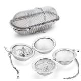 3-Pack Parts Washer Basket - Stainless Steel Basket for Ultrasonic Jewelry - Ideal Small Parts Jewelry Cleaning Basket