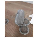 3-Pack Parts Washer Basket - Stainless Steel Basket for Ultrasonic Jewelry - Ideal Small Parts Jewelry Cleaning Basket