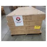 4 ct. Modern Charcoal Wood Dining Table FRD600 - 4 count Factory Sealed