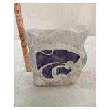 Kansas State Wildcats Stone Fragment limestone
