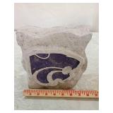 Kansas State Wildcats Stone Fragment limestone