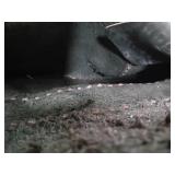 Native American Style Leather Saddlebags with Decorative Concho 10 inches  x 10 inches