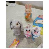 Easter Bunny Decorative Collection 10 pieces