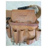 Klein tool bag and Craftsman Tool Belt Set leather