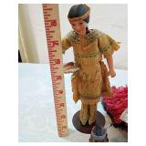 Cultural Doll Collection Set with Miniature Figurines