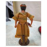 Cultural Doll Collection Set with Miniature Figurines