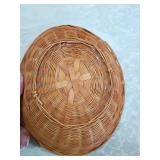 Decorative Woven Reed Basket Set