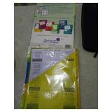 Office Supply Bundle - Rolodex Cards and Avery Dividers