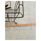 Chinese Made Metal & Bamboo Decorative Baskets Set