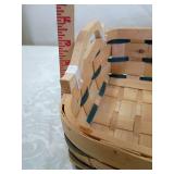 Chinese Made Metal & Bamboo Decorative Baskets Set