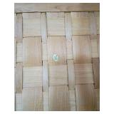 Chinese Made Metal & Bamboo Decorative Baskets Set