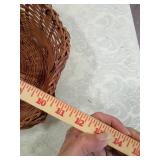 Longaberger Style Floral Lined Basket Set