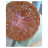 Longaberger Style Floral Lined Basket Set