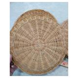 Longaberger Style Floral Lined Basket Set