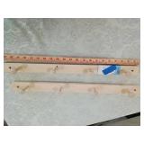 Wooden Peg Rack Wall Mount two