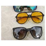 HD Night Vision Anti-Glare Driving Glasses and other glasses items as pictured.