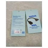 Onn Mini and Micro HDMI to HDMI Adapter items as pictured