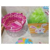 Complete Easter Basket Set with Decorations