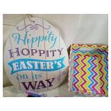 Complete Easter Basket Set with Decorations