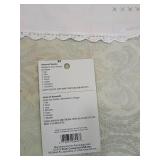 California Palm Trees Embroidered Linens Set with Bamboo Box