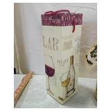 Decorative Wine Gift holders with French Fleur-de-lis Design