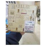 Decorative Wine Gift holders with French Fleur-de-lis Design