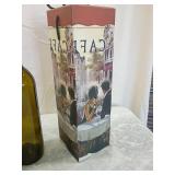 Decorative Wine Gift holders with French Fleur-de-lis Design