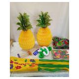 Tropical Luau Party Decoration Set fabric included as well