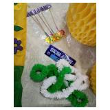 Tropical Luau Party Decoration Set fabric included as well