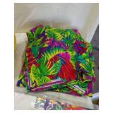 Tropical Luau Party Decoration Set fabric included as well