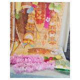 Hawaiian Luau Party Decoration Set