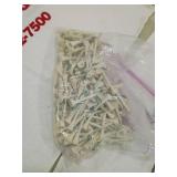 Caledonian Shores Golf Club Towel items as pictured and golf tees