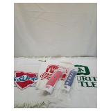 Golf towels and handle grips items as pictured