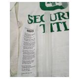 Golf towels and handle grips items as pictured