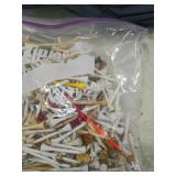 Golf Magazine Bag with + Mixed Golf Tees