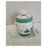 Golf Theme Decorative Cookie Jar