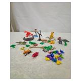 Mixed Disney and Animal Mini Figure Toy Lot