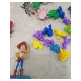 Mixed Disney and Animal Mini Figure Toy Lot