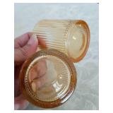 Amber Glass Collection Set